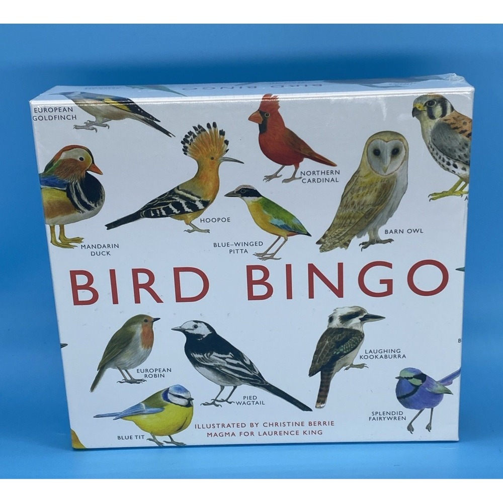 NEW SEALED Bird Bingo Game Christine Berrie Magma For Laurence King